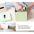 Plastic Desk Organizer Tissue Box Napkin Holder